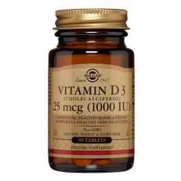Solgar - Vitamin D3 (Cholecalciferol) 25mcg (1000 IU)