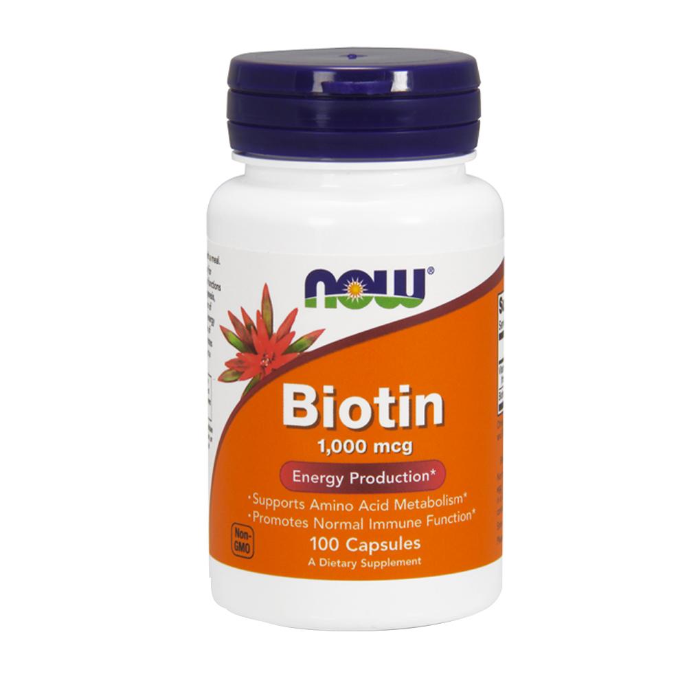 Now Biotin 1000 mcg