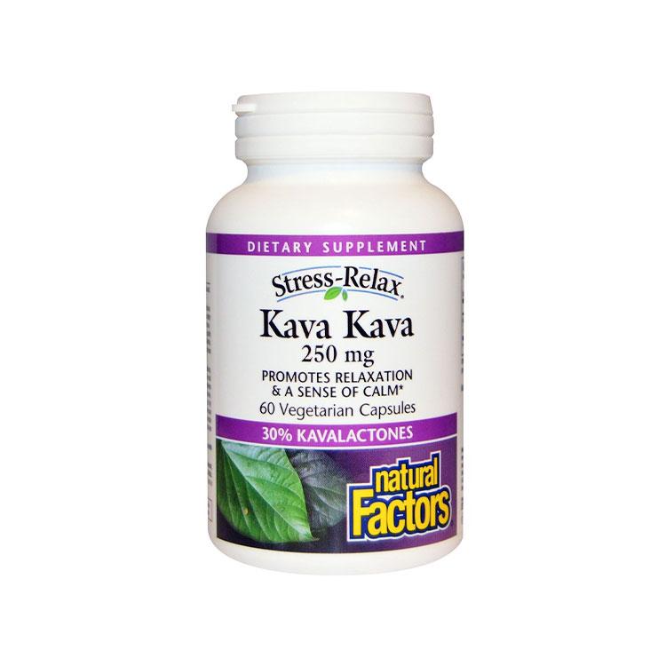 Natural Factors Kava Kava 250 mg, Stress-Relax