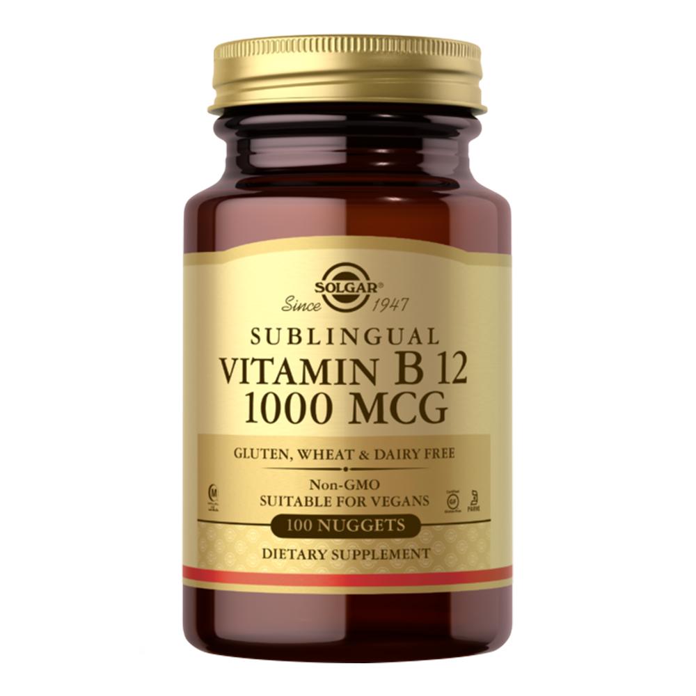 Solgar - Vitamin B-12 1000 mcg Nuggets