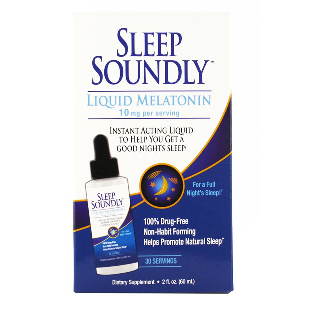 Sleep Soundly - Liquid Melatonin 10mg
