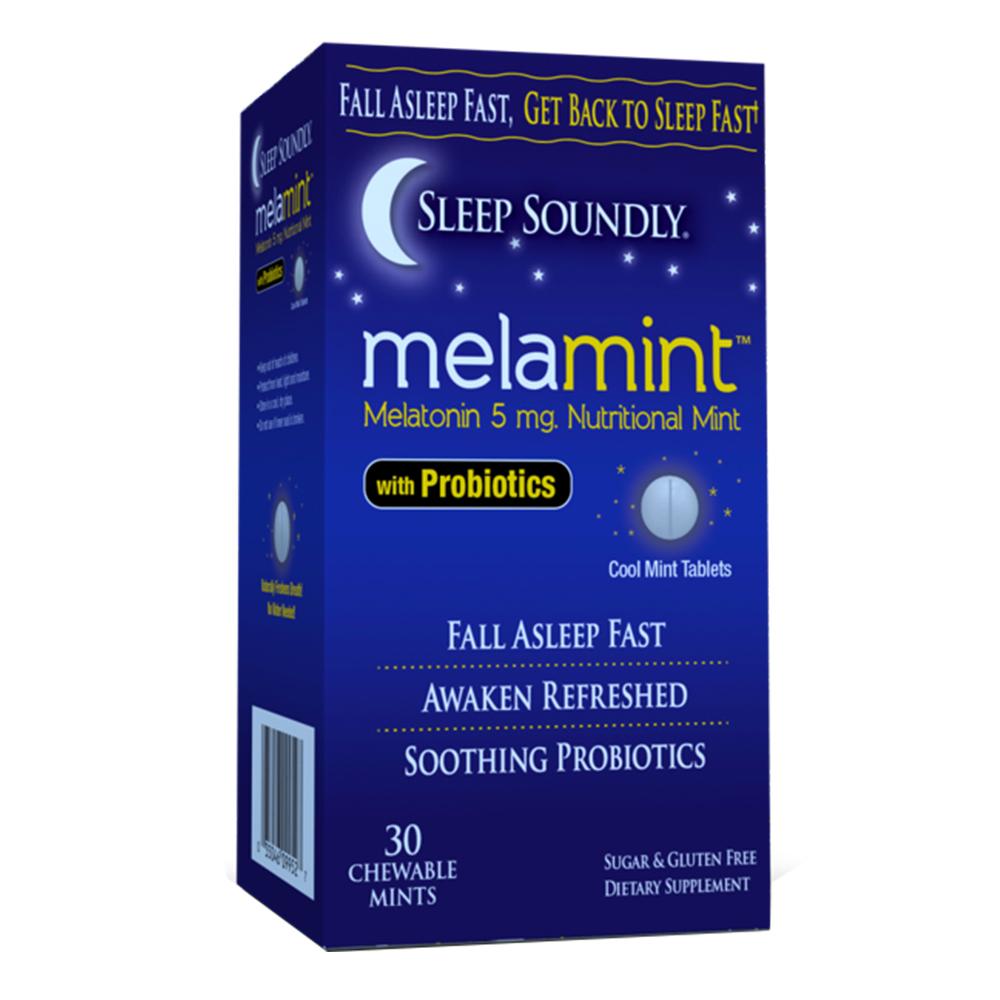 Sleep Soundly - Melamint with Probiotics 5 mg