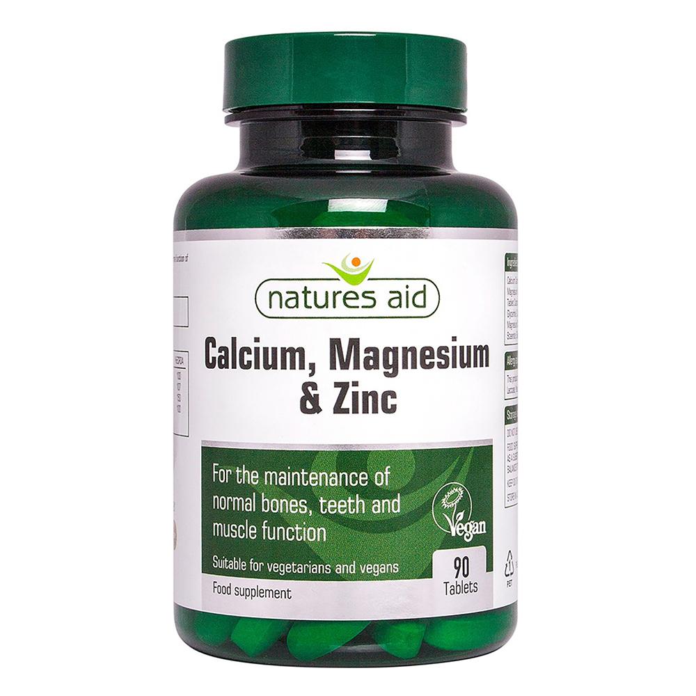 Natures Aid - Calcium Magnesium & Zinc