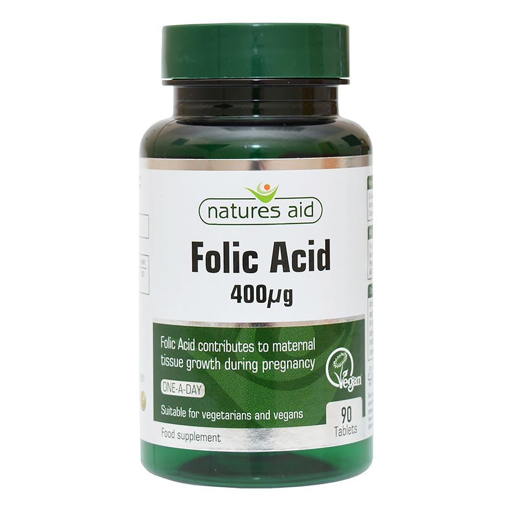Natures Aid - Folic Acid 400µg