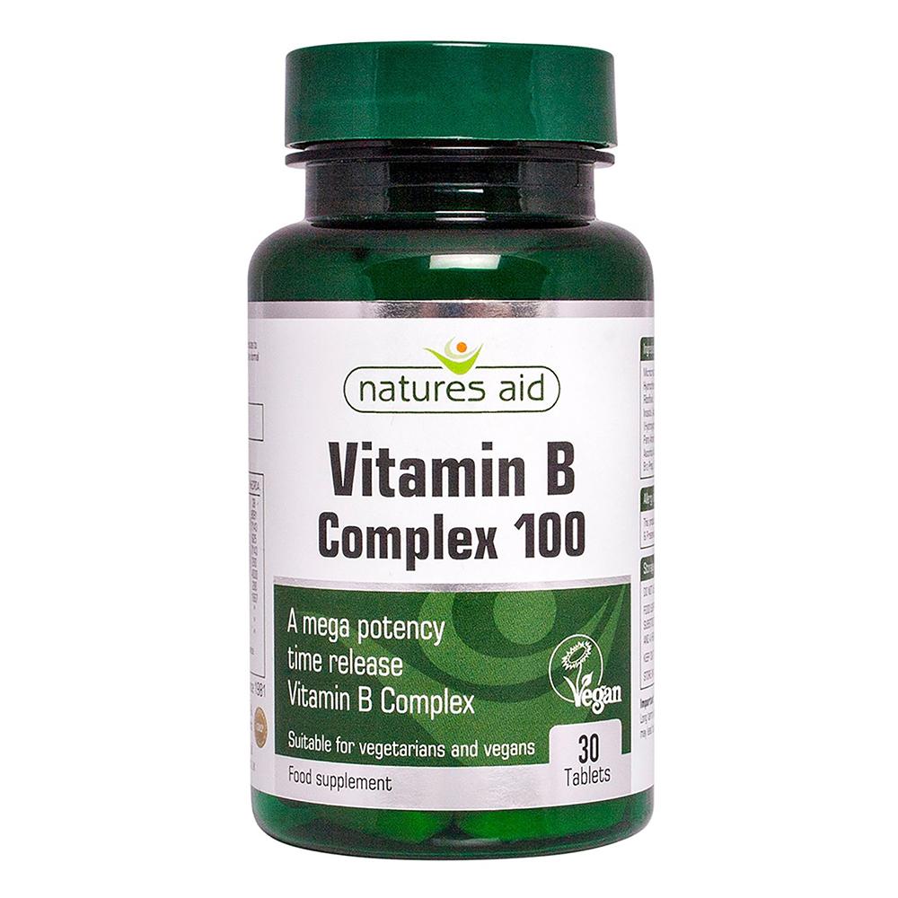 Natures Aid - Vitamin B Complex 100