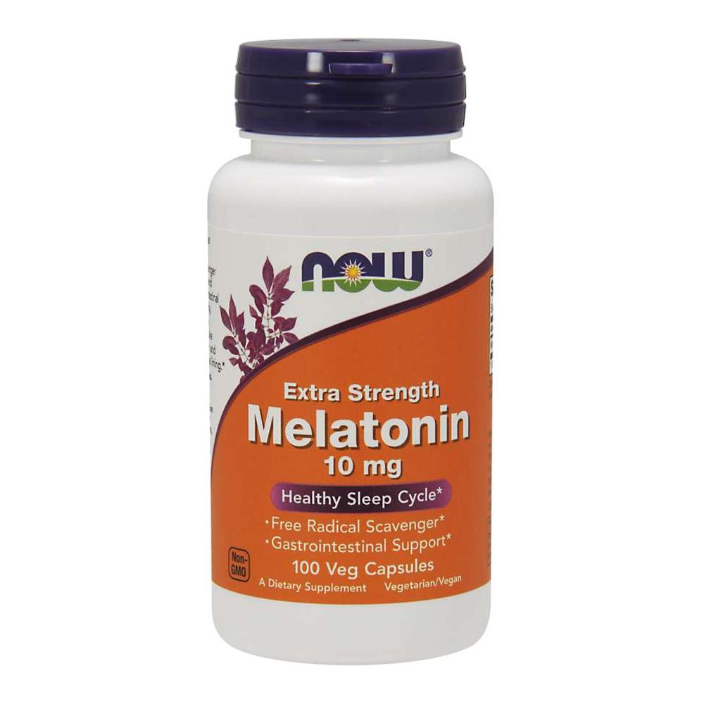 Now Melatonin 10 mg Extra Strength