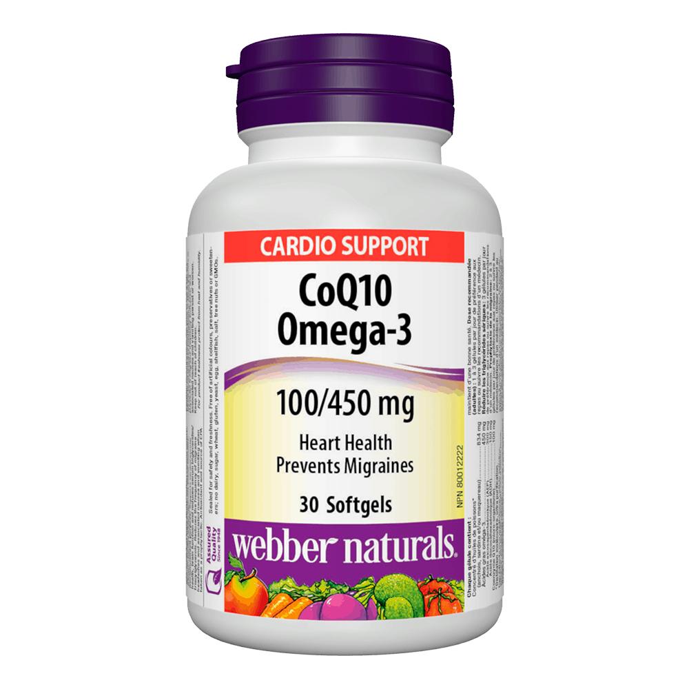 Webber Naturals - CoQ10 Omega-3 100/450 mg