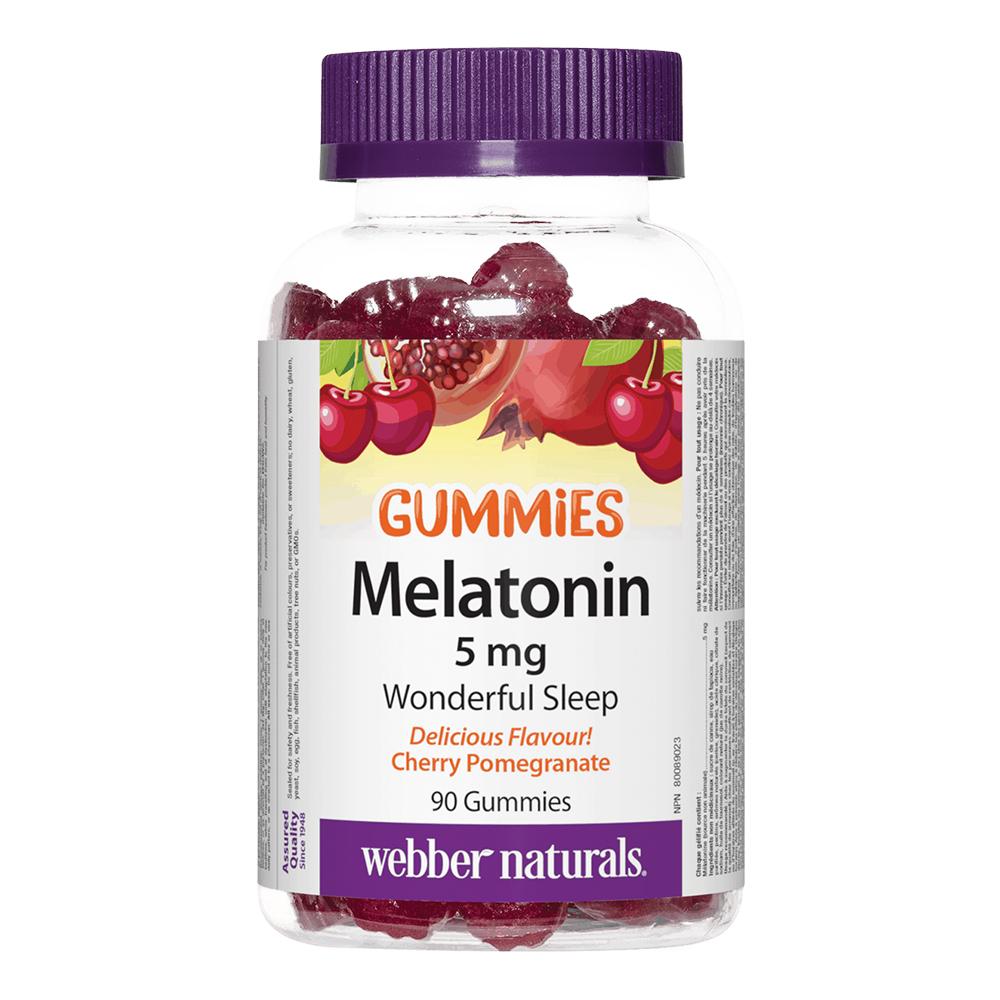 Webber Naturals - Melatonin Gummies 5 mg