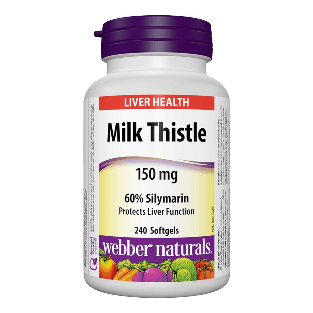 Webber Naturals - Milk Thistle 150 mg