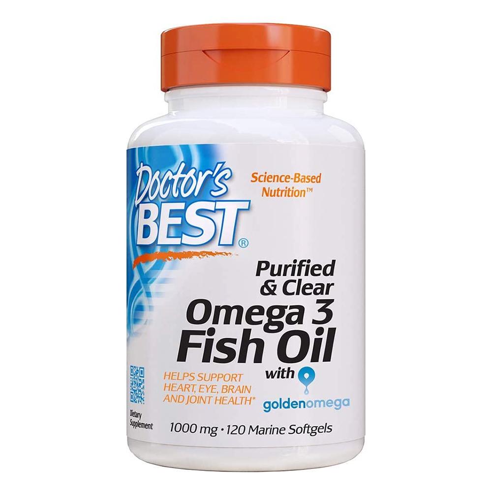 Doctors Best - Purified and Clear Omega-3 Fish Oil
