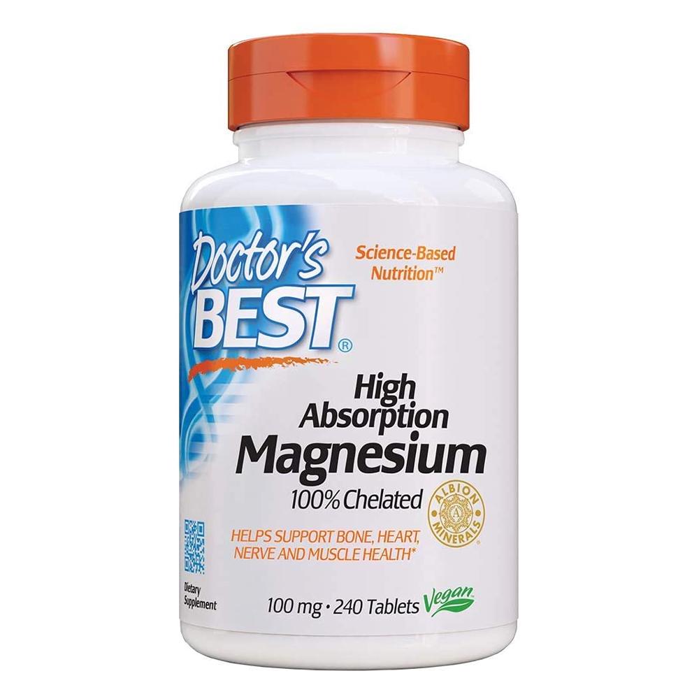 Doctors Best - High Absorption Magnesium 100mg Elemental
