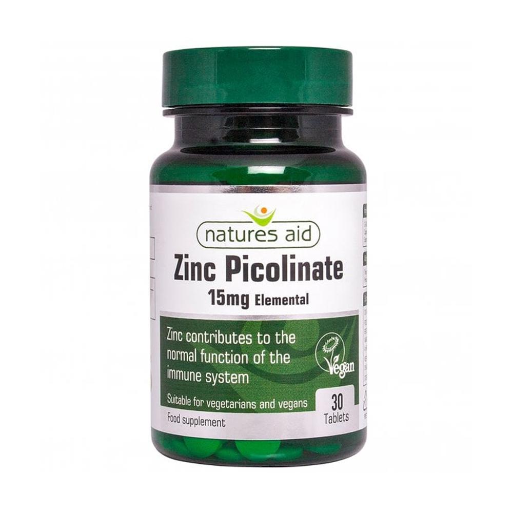 Natures Aid - Zinc Picolinate 15mg