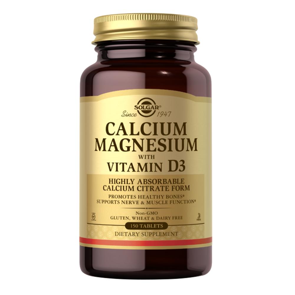 Solgar - Calcium Magnesium With Vitamin D3
