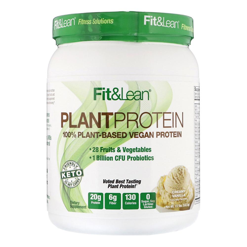 فيت آند لين - بروتين نباتي - 100% بروتين باودر نباتي