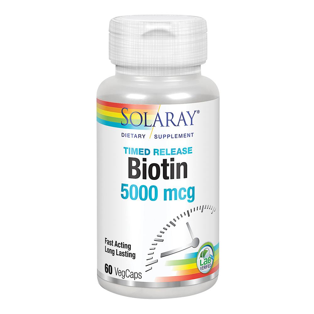 سولاراي - بيوتين 5000 مكغ - بطيئة الاطلاق