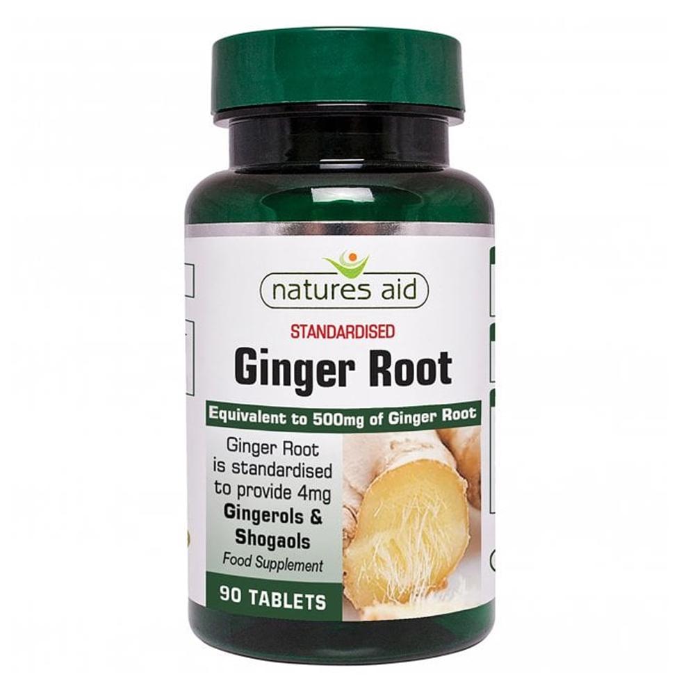 Natures Aid - Ginger Root 500mg
