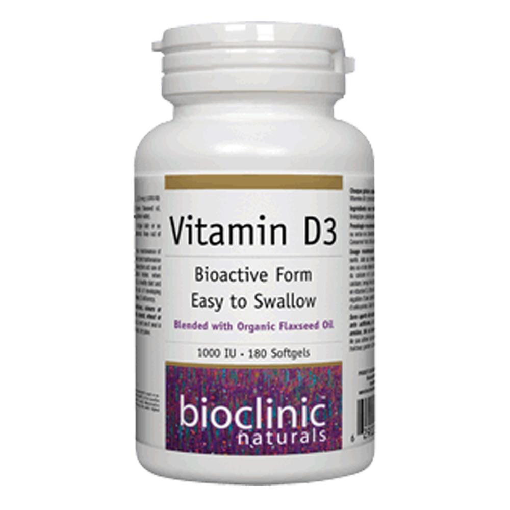Bioclinic Naturals - Vitamin D3 1000 IU