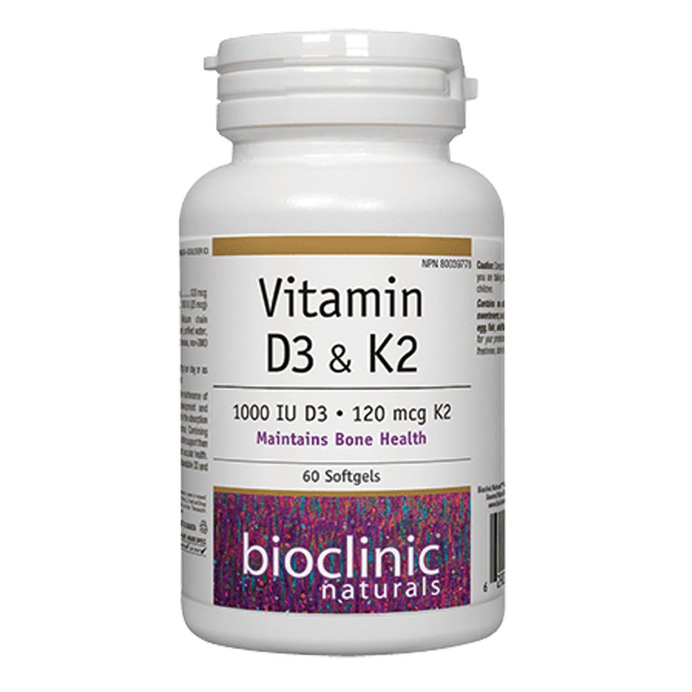 Bioclinic Naturals - Vitamin D3 & K2