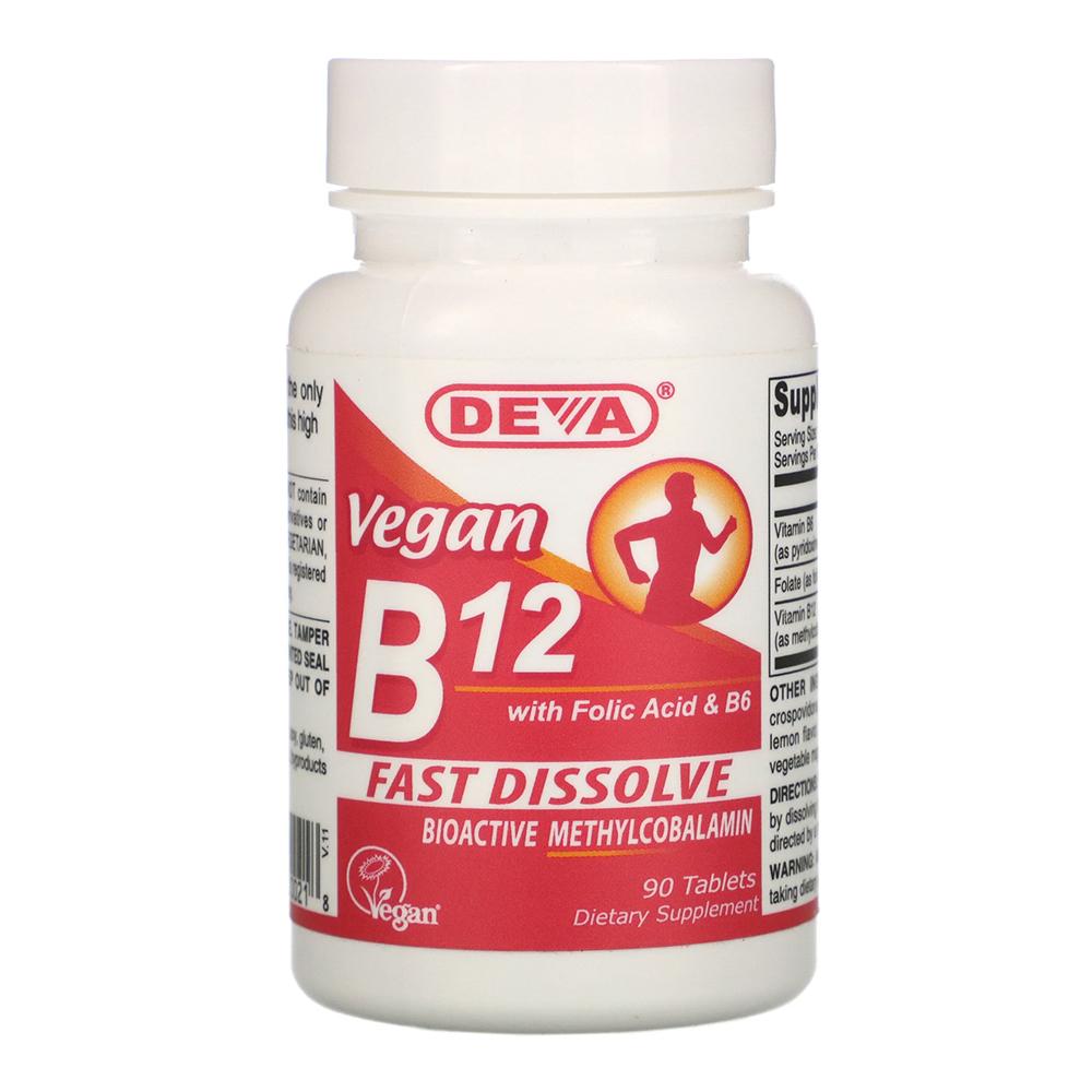 Deva - Vegan Vitamin B-12 - Methylcobalamin