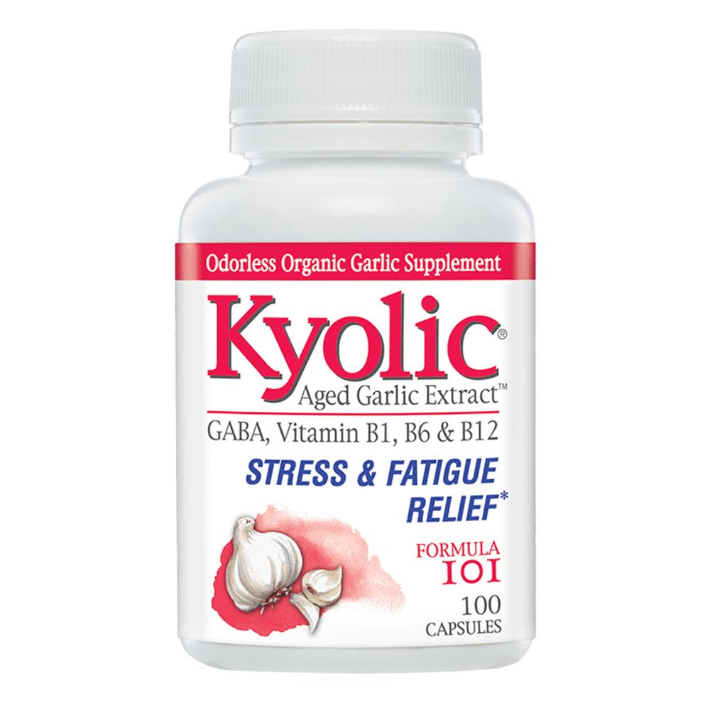 Kyolic - Aged Garlic Extract - Stress & Fatigue Relief Formula 101