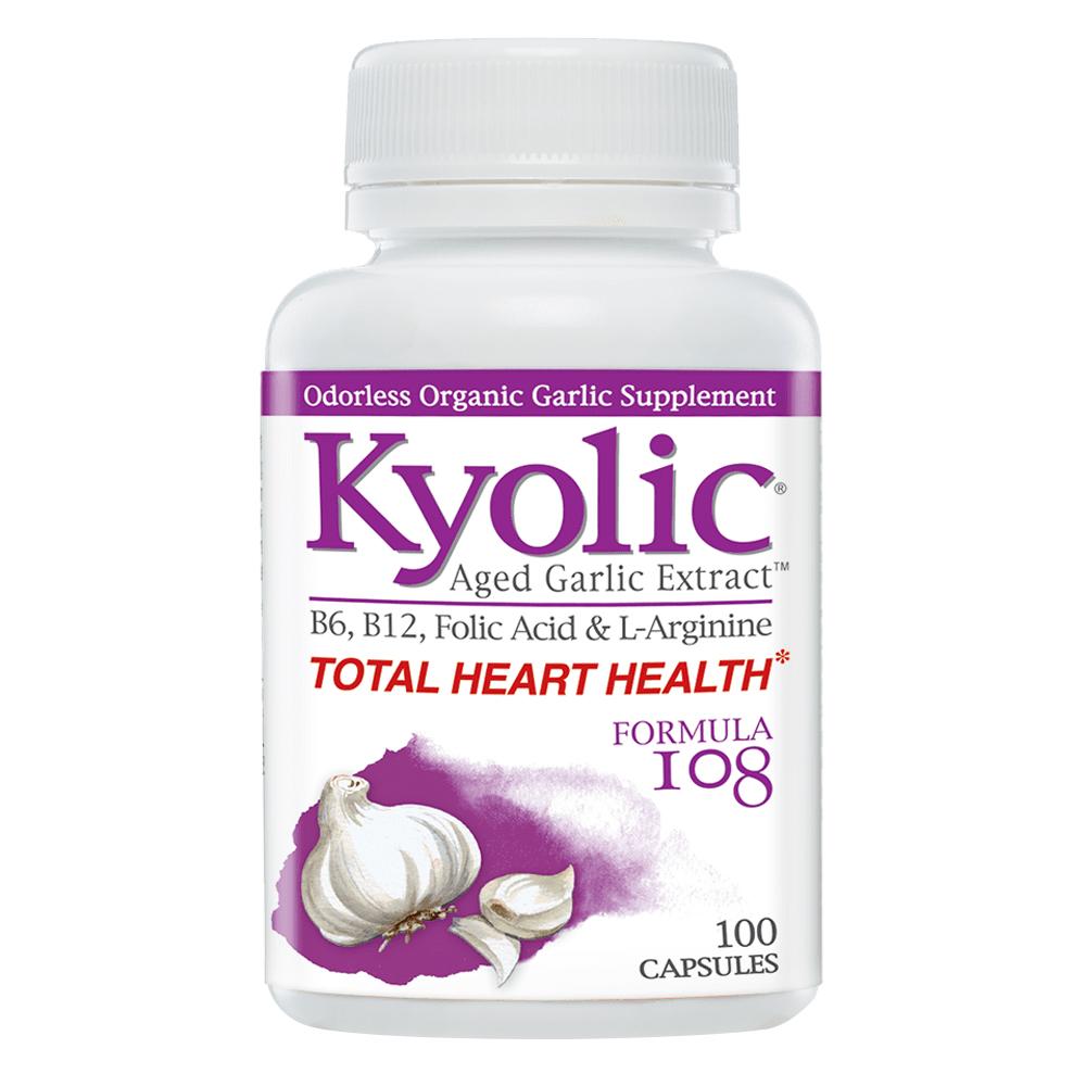 كايوليك - حبوب الثوم + تركيبة 108 لتحسين صحة القلب
