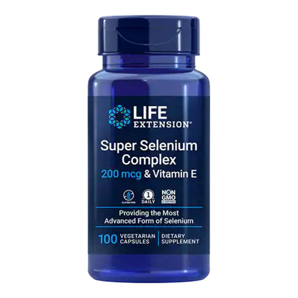 Life Extension - Super Selenium Complex  200mcg & Vitamin E