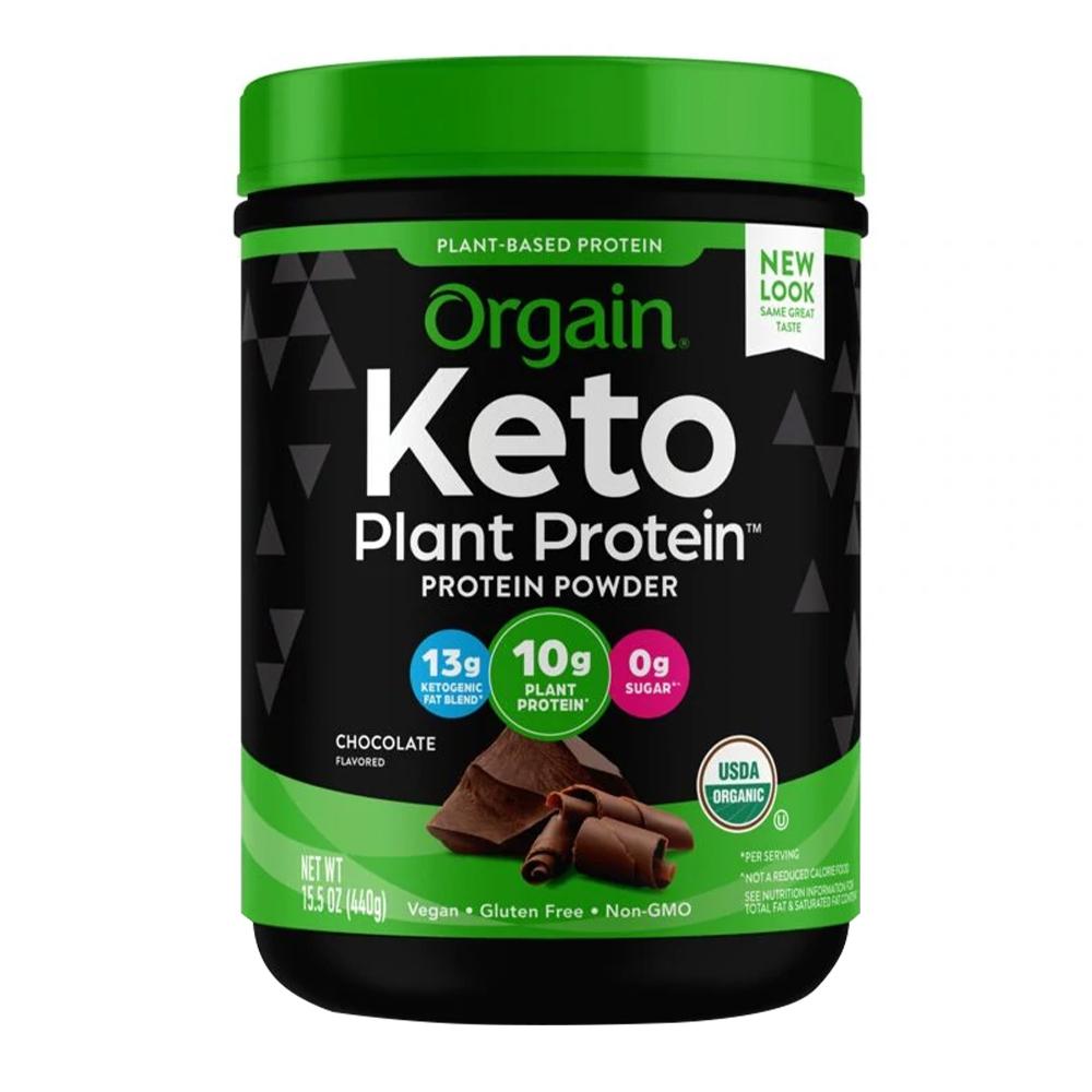 Orgain - Keto-genic Organic Plant Protein Powder