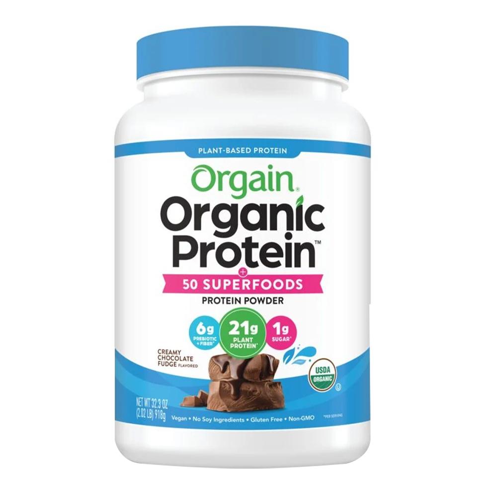 أورجاين - بروتين عضوي + 50 سوبرفوود نباتي بروتين باودر