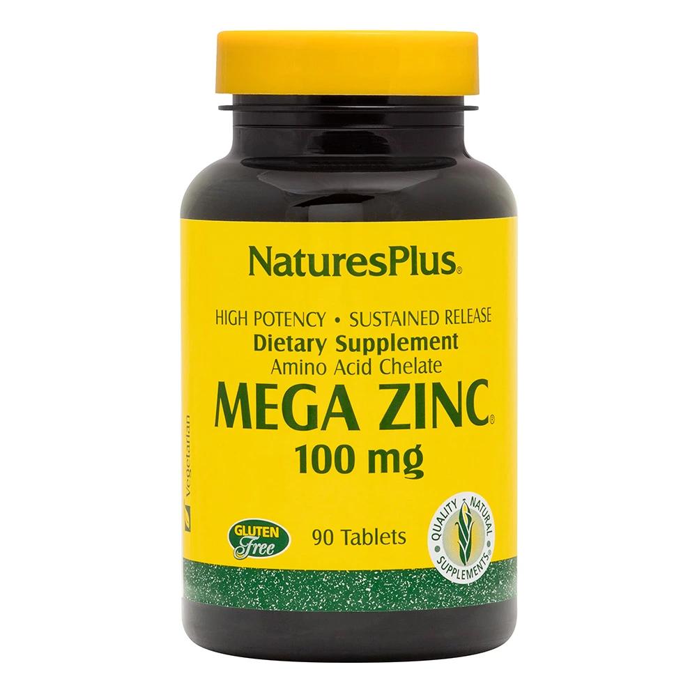 Natures Plus - Mega Zinc 100 mg Sustained Release