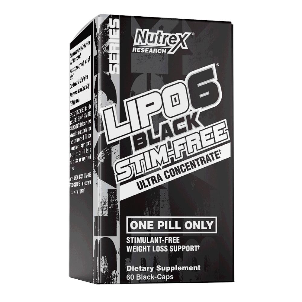 Nutrex Research - Lipo6 Black Stim-Free Ultra Concentrate