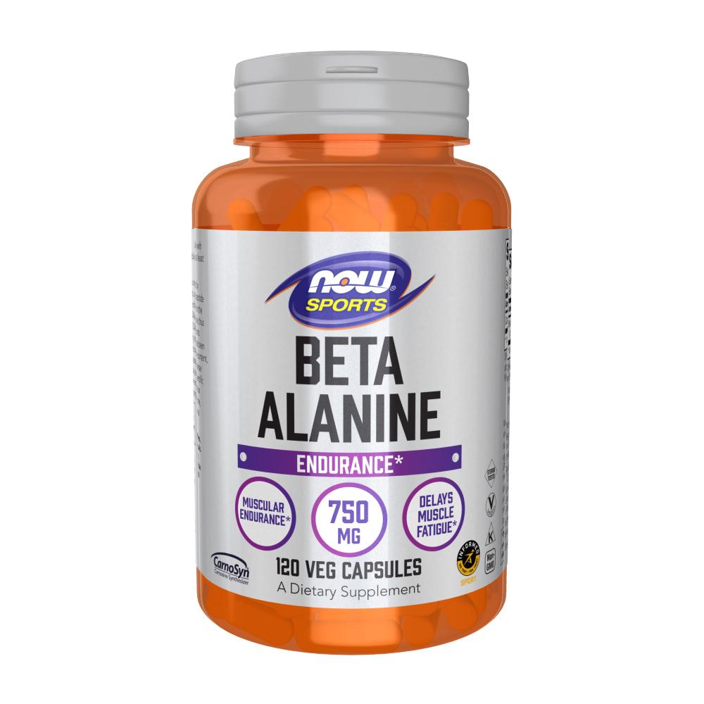 Now Beta-Alanine 750 mg Capsules