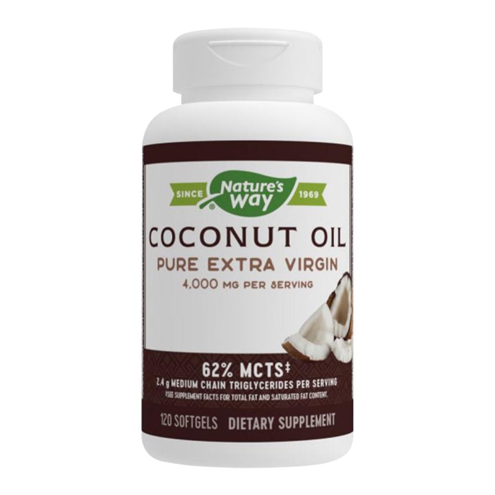 Natures Way - Coconut Oil Pure Extra Virgin 4000 mg