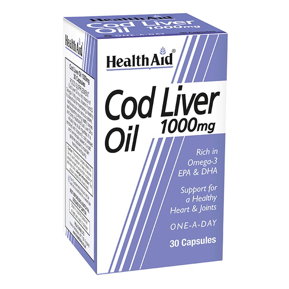 Health Aid - Cod Liver Oil 1000 mg