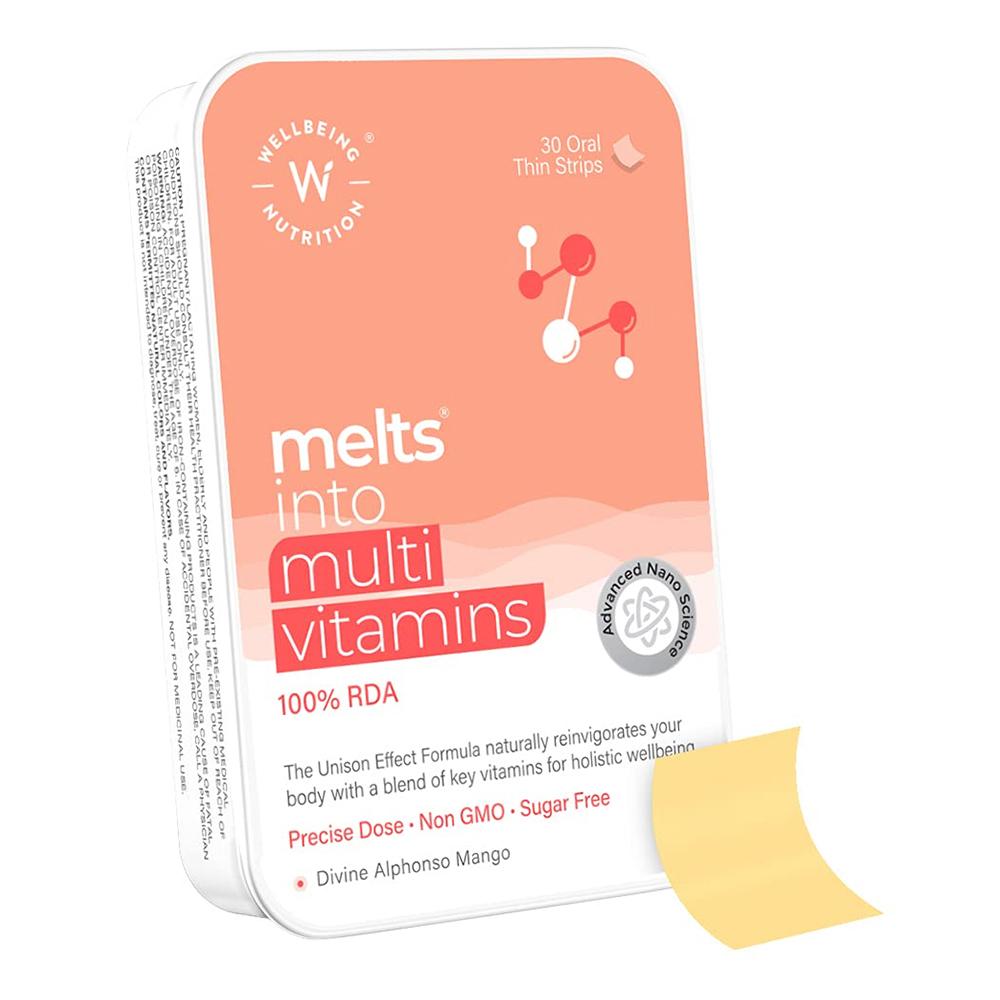 Wellbeing Nutrition - Melts Multivitamins for Immunity & Energy