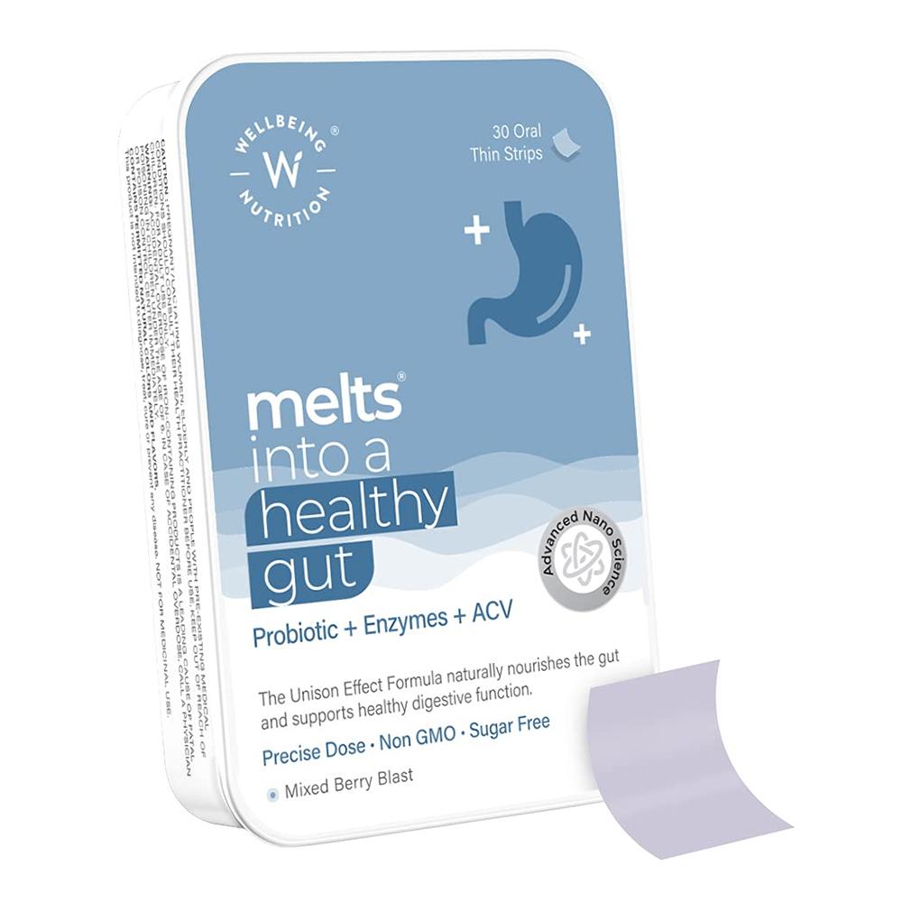 Wellbeing Nutrition - Melts Healthy Gut to Prevent Acidity