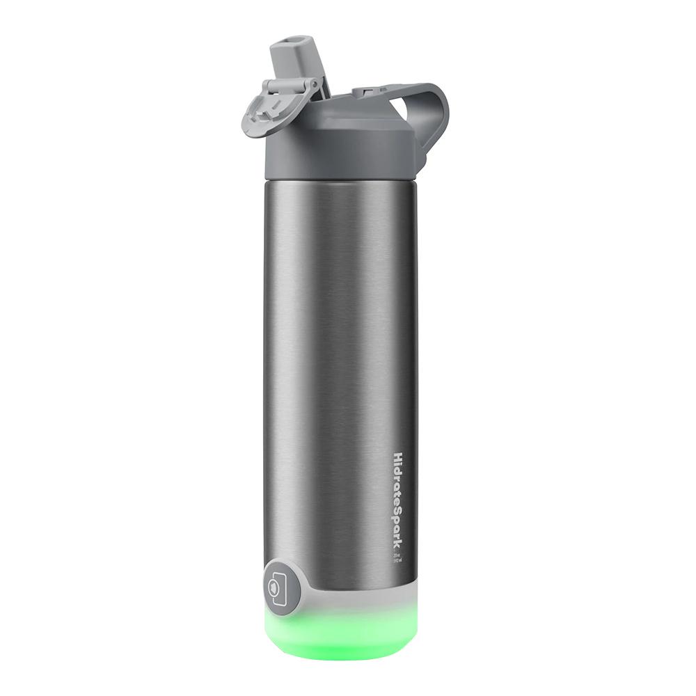 HidrateSpark - Tap Stainless Steel Smart Water Bottle With Straw