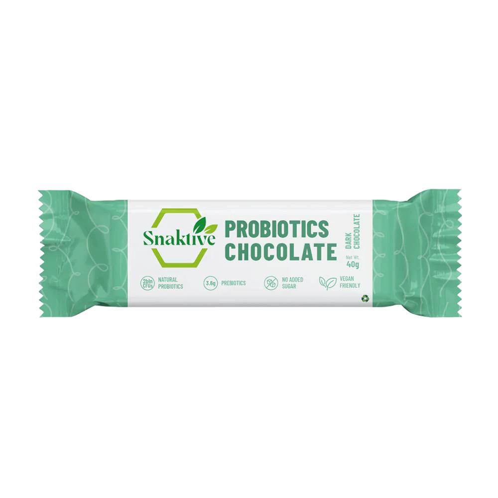 Snaktive - Probiotics Chocolate Bar