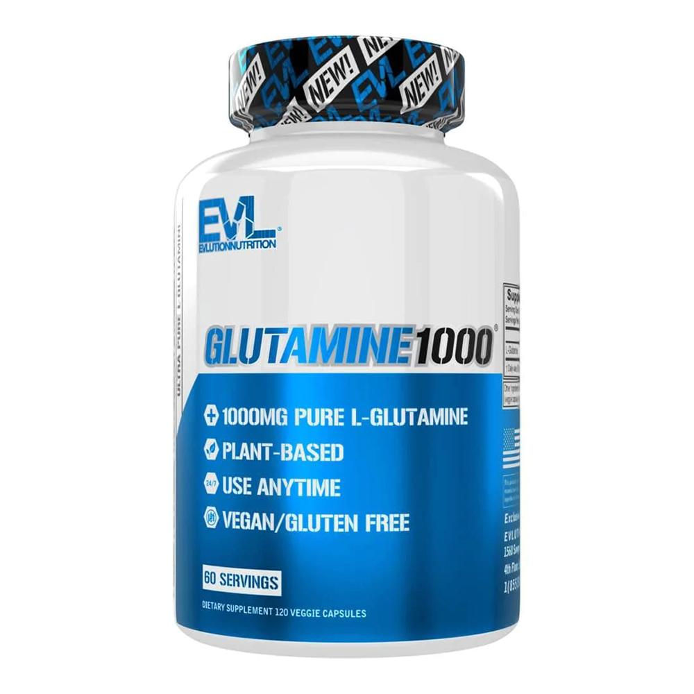 EVL Nutrition - Glutamine1000 Capsules