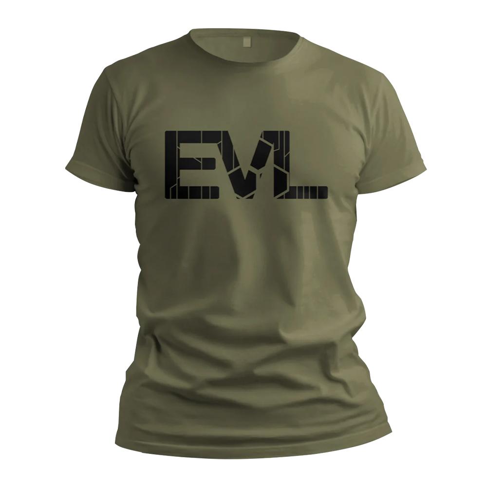 EVL Nutrition - EVL T-Shirt With Black Logo