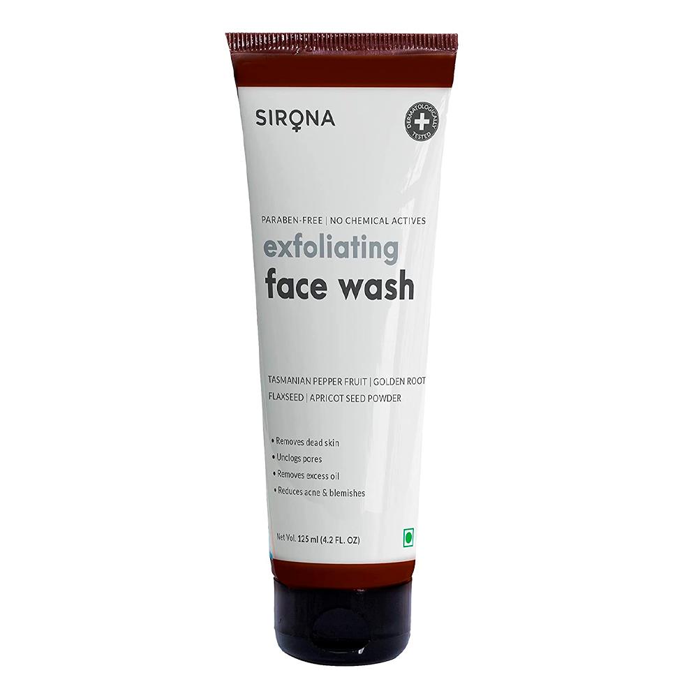 Sirona - Natural Exfoliating Face Wash Facial Cleanser