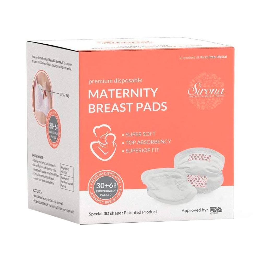 Sirona - Disposable Maternity and Nursing Breast Pads for Women