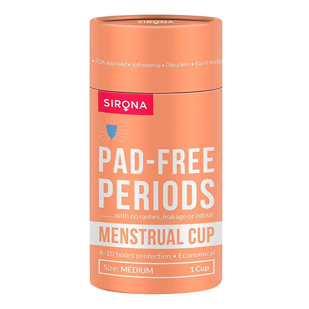 سيرونا - كأس حيض قابل لإعادة الاستخدام للنساء
