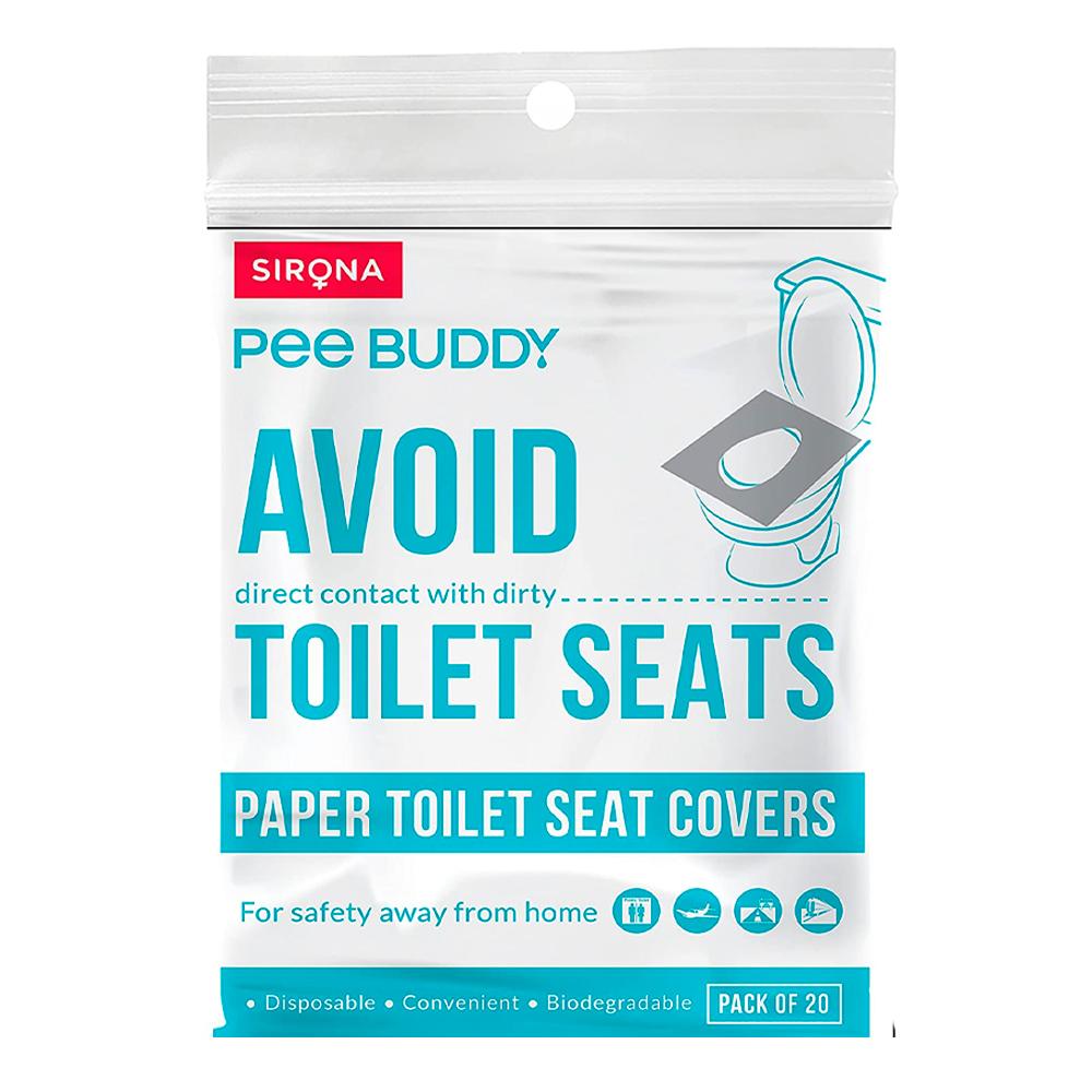 Sirona - PeeBuddy - Disposable Paper Toilet Seat Covers