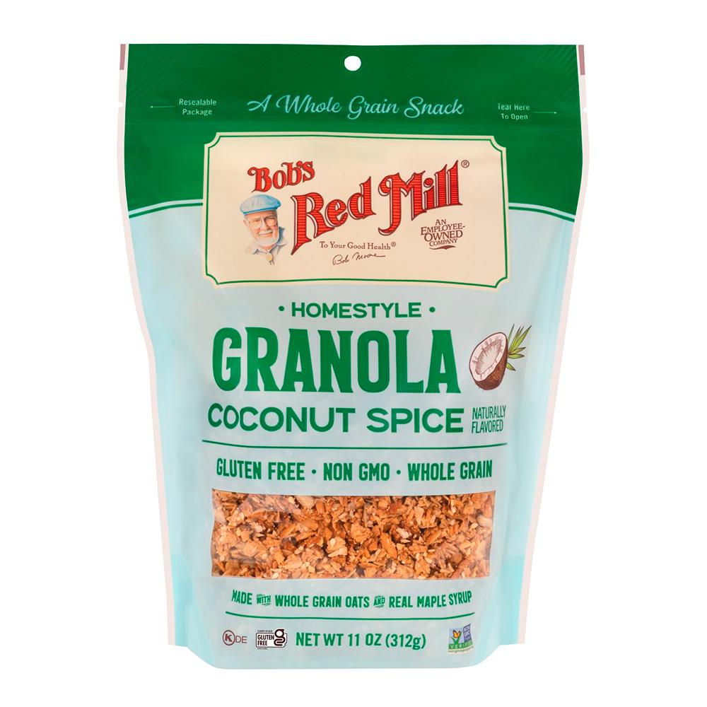 Bobs Red Mill Granola Coconut Spice
