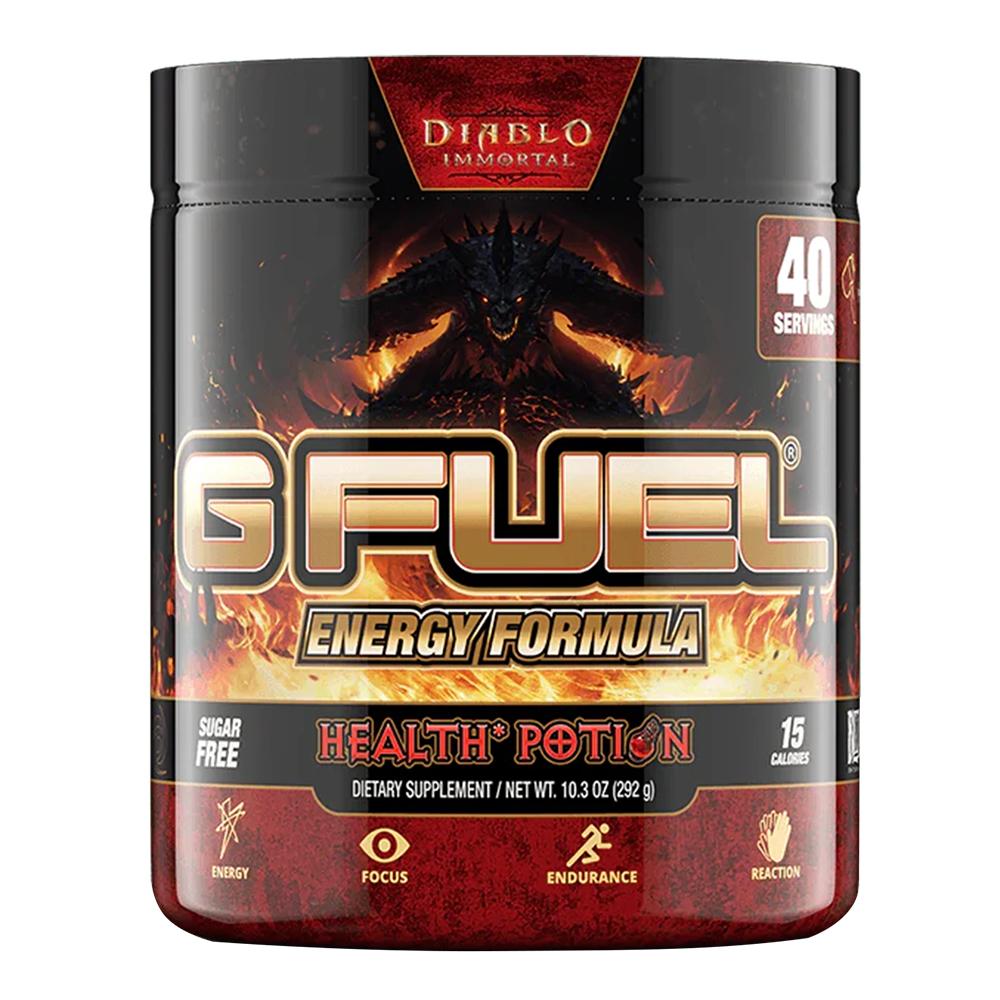 G Fuel - Energy Formula Tub - Diablo Health Potion
