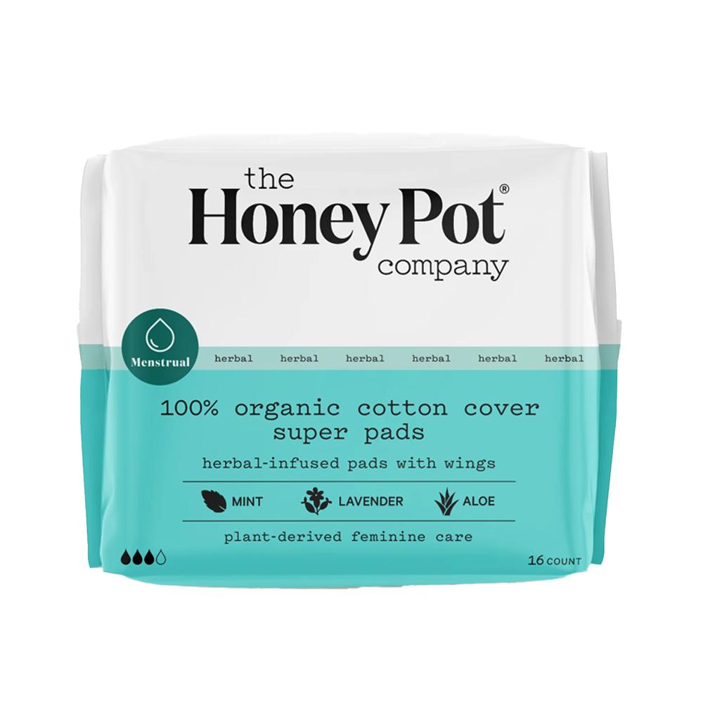 The Honey Pot - Organic Cotton Cover Pads with Wings