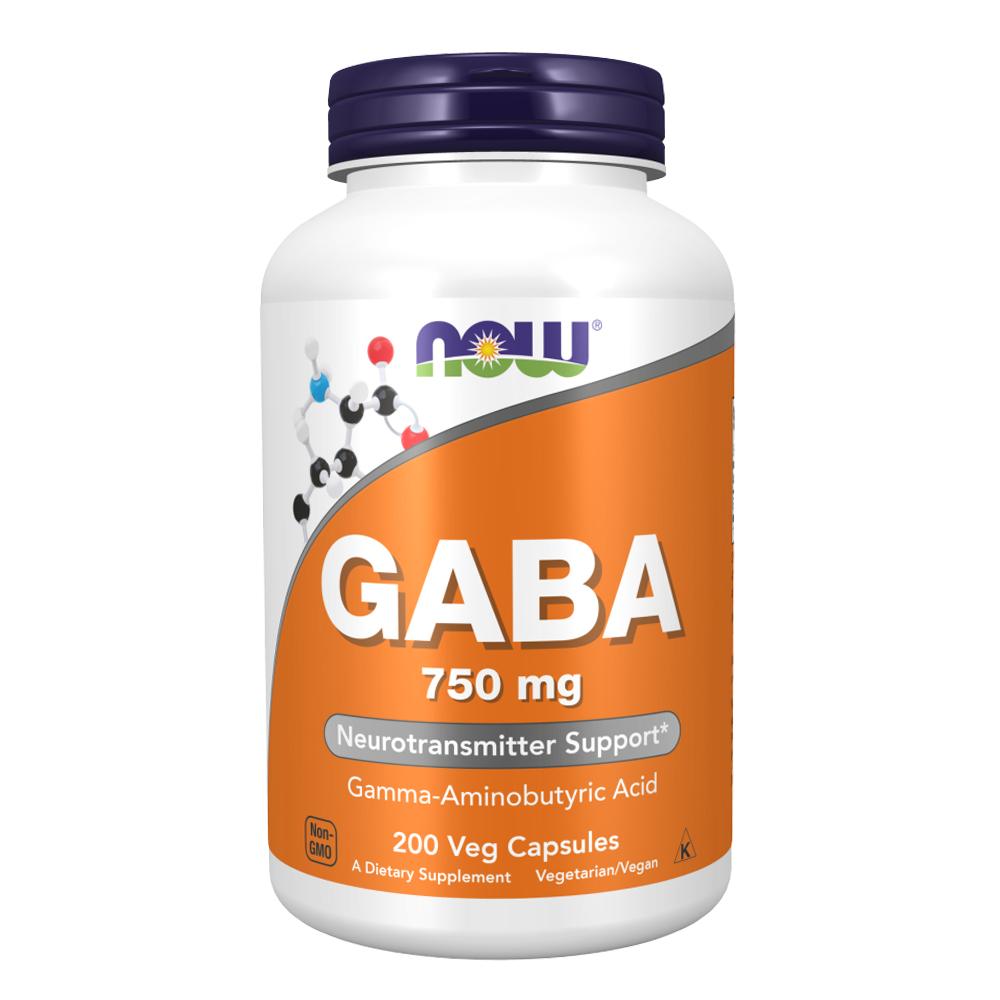 Now Foods - Gaba 750 mg