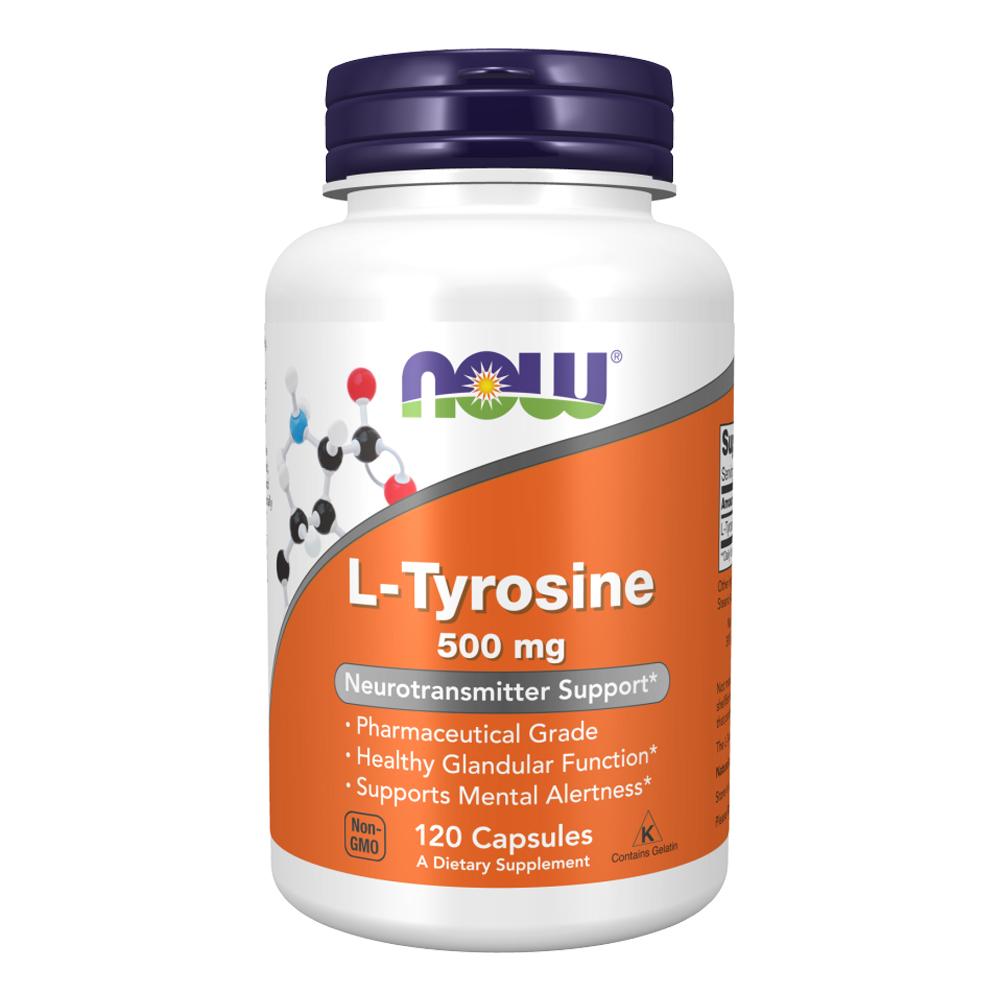Now Foods - L-Tyrosine 500 mg