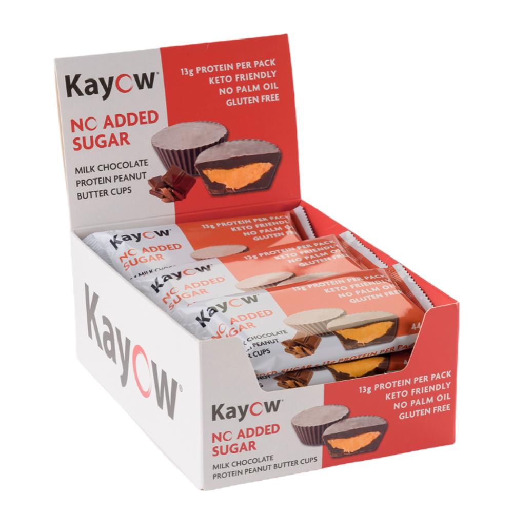 Kayow Nutrition - High Protein Peanut Butter Cups - Box of 12
