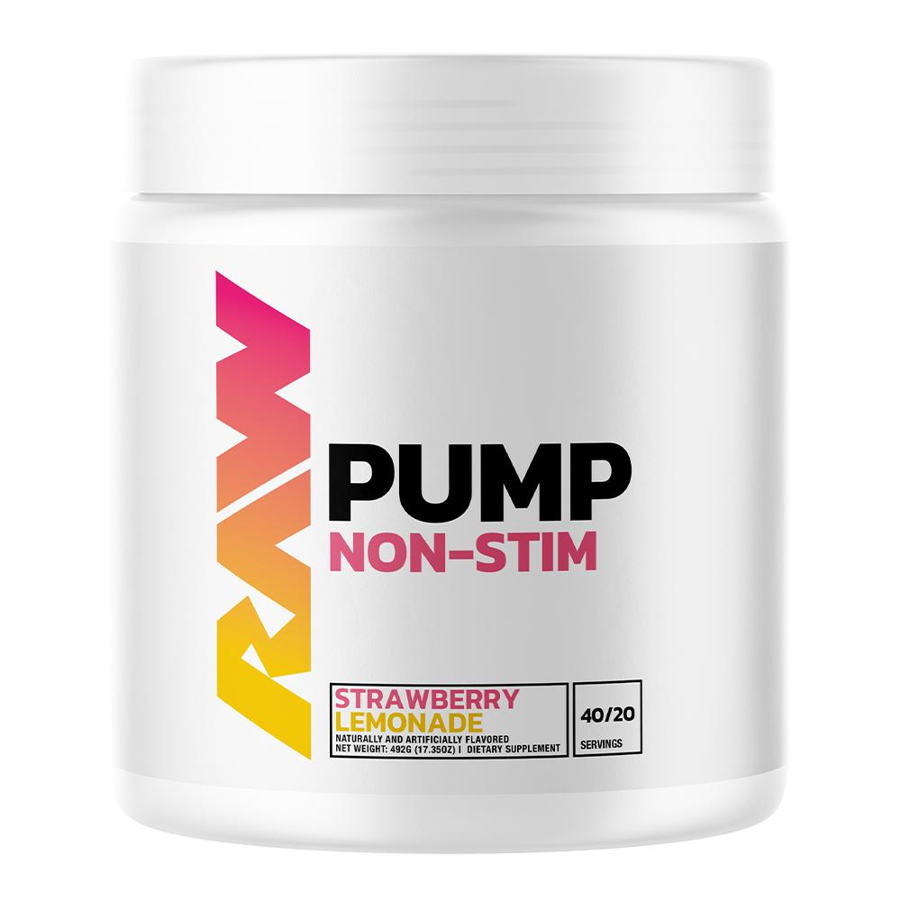 Raw Nutrition - Pump Stim Free Pre Workout Powder